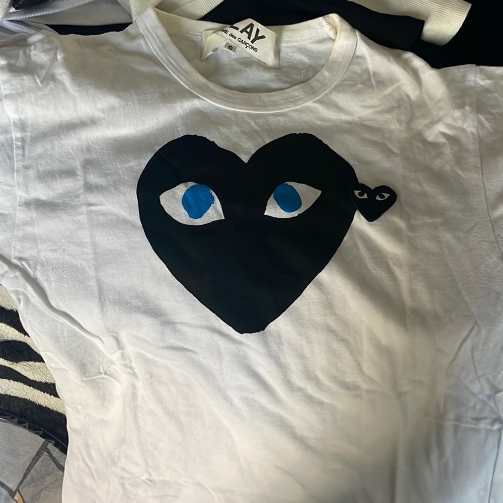 CDG Play shirt practically new